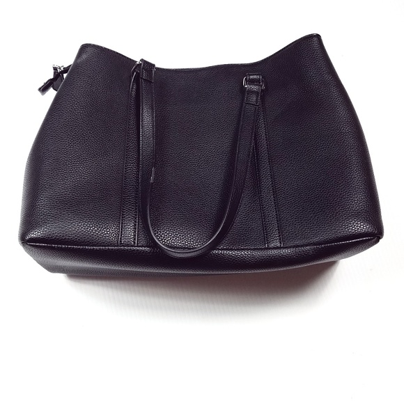 Guess Large Shoulder Bag Pebbled Faux Leather - Picture 4 of 8